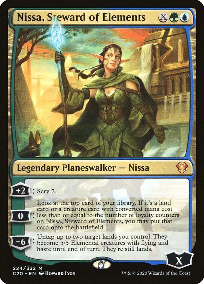 Nissa, Steward of Elements [Commander 2020] | Odin's Place