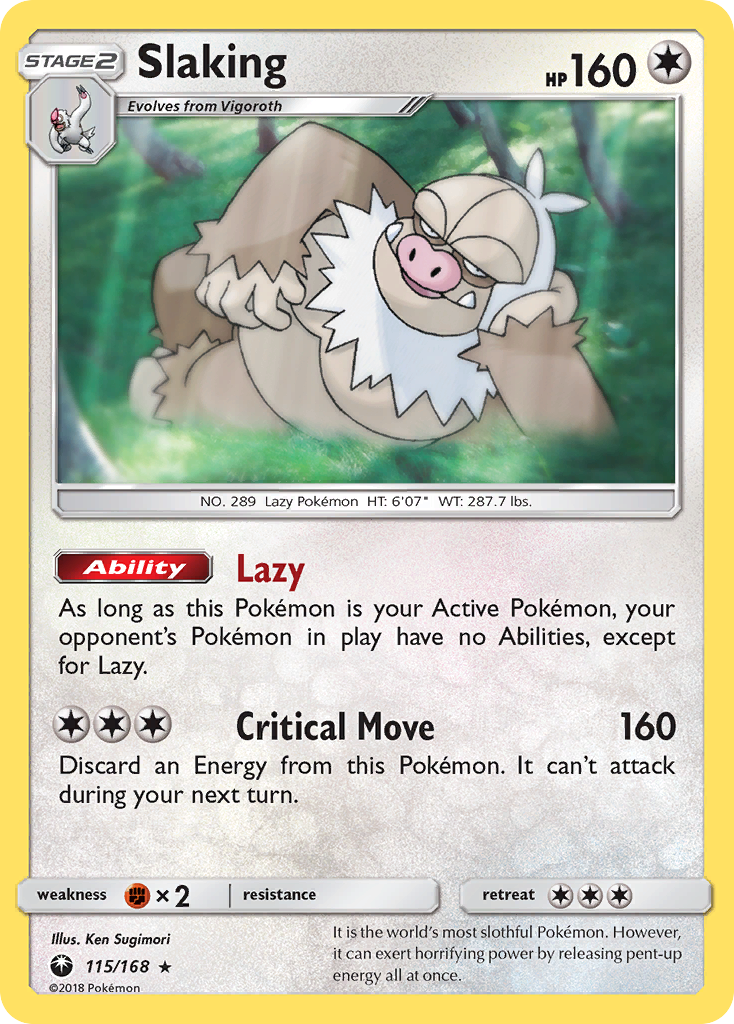 Slaking (115/168) [Sun & Moon: Celestial Storm] | Odin's Place