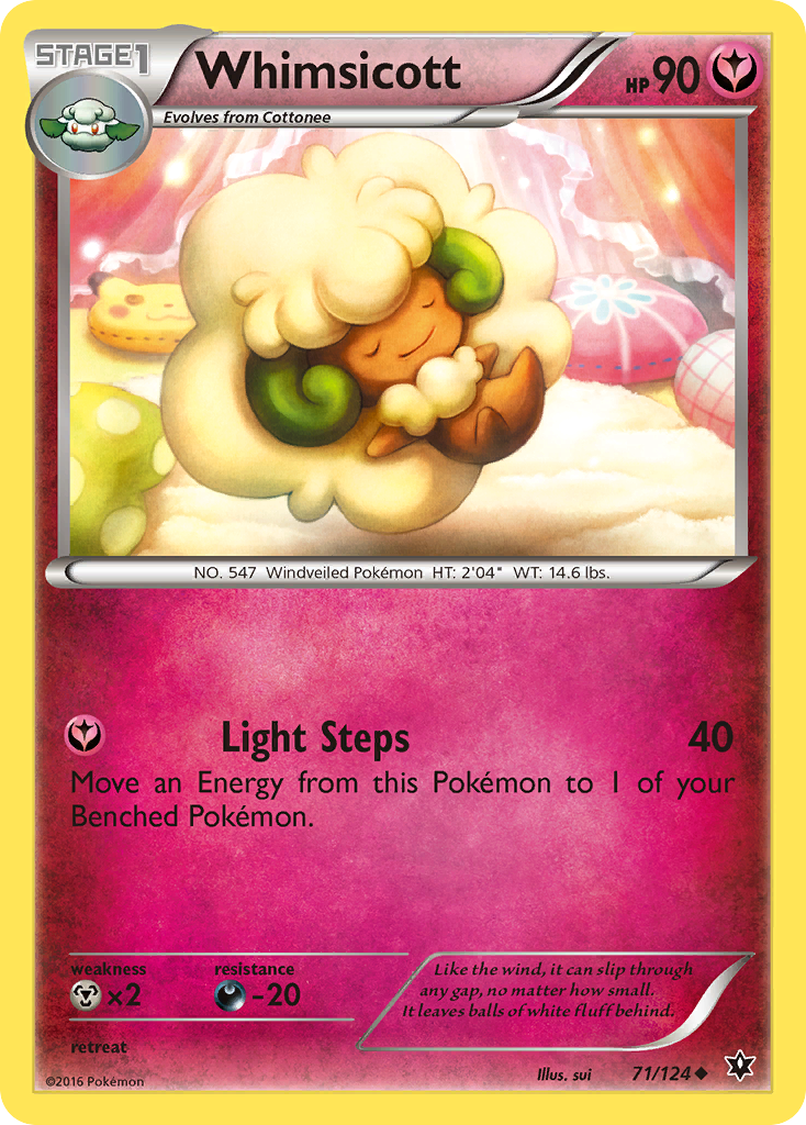Whimsicott (71/124) [XY: Fates Collide] | Odin's Place