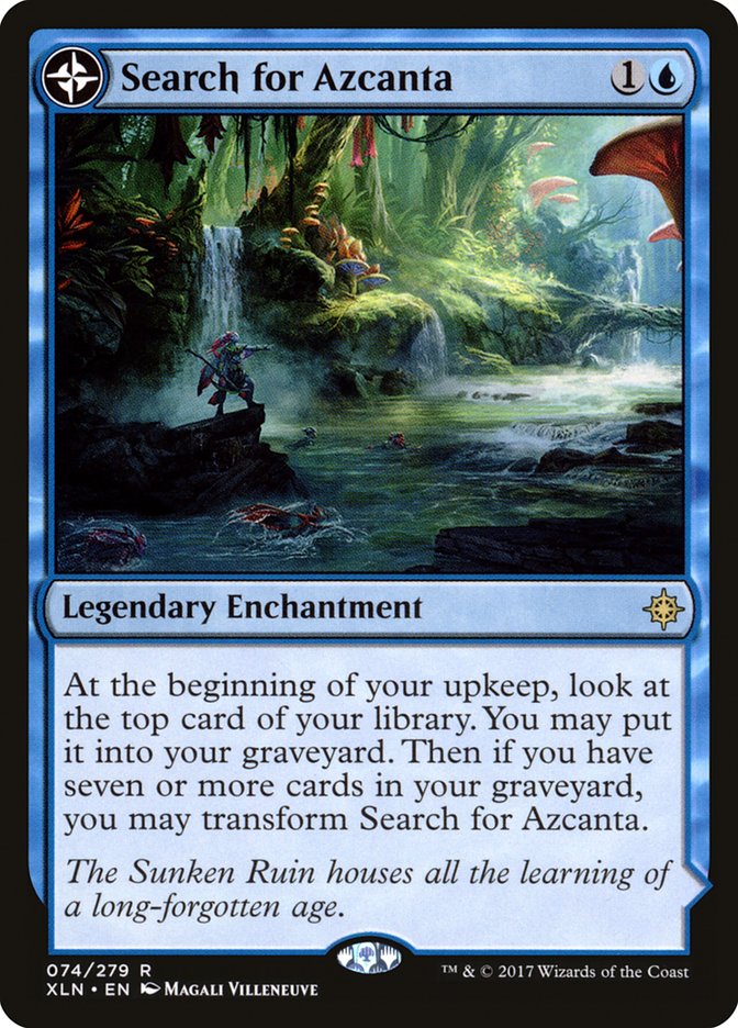 Search for Azcanta // Azcanta, the Sunken Ruin [Ixalan] | Odin's Place