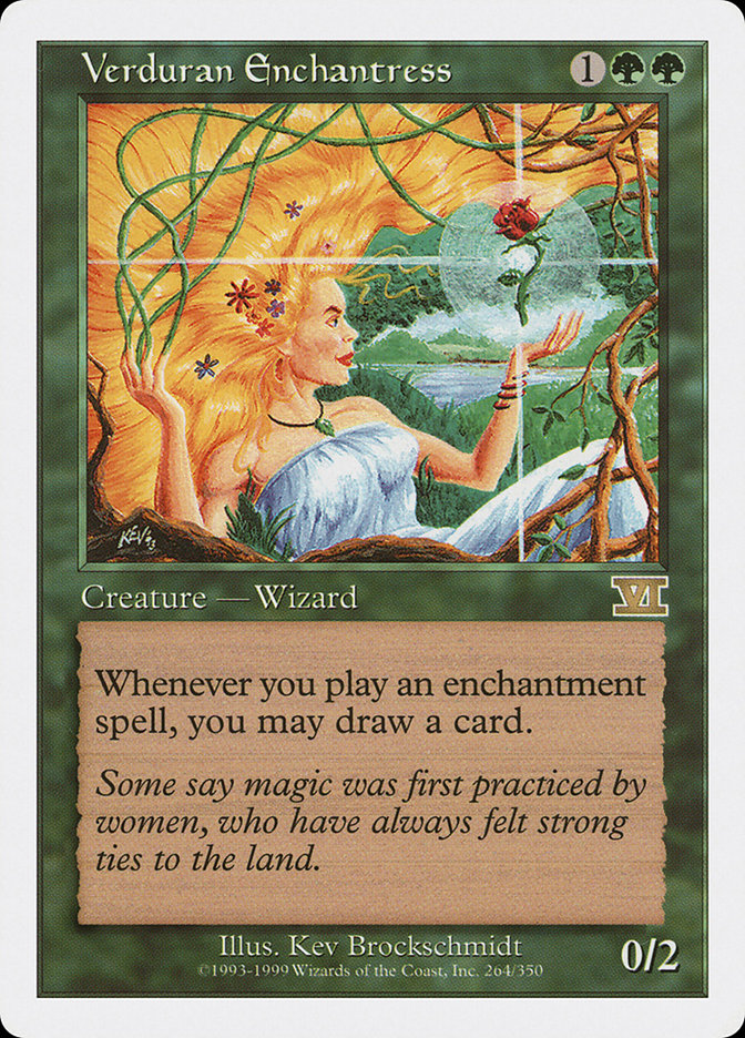 Verduran Enchantress (264) [Classic Sixth Edition] | Odin's Place