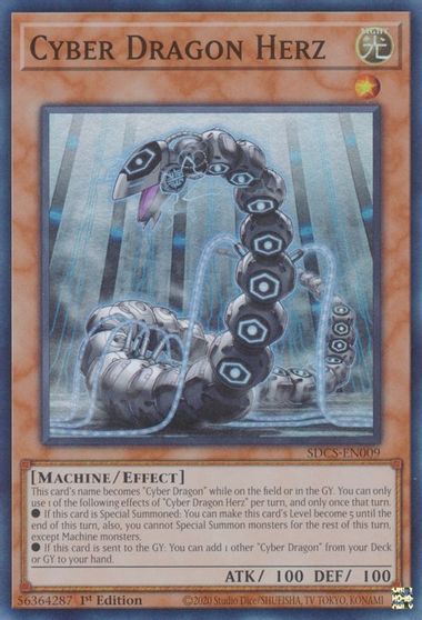 Cyber Dragon Herz [SDCS-EN009] Super Rare | Odin's Place