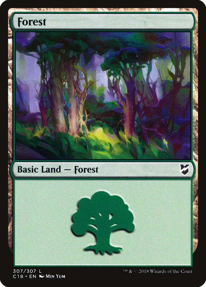 Forest (307) [Commander 2018] | Odin's Place