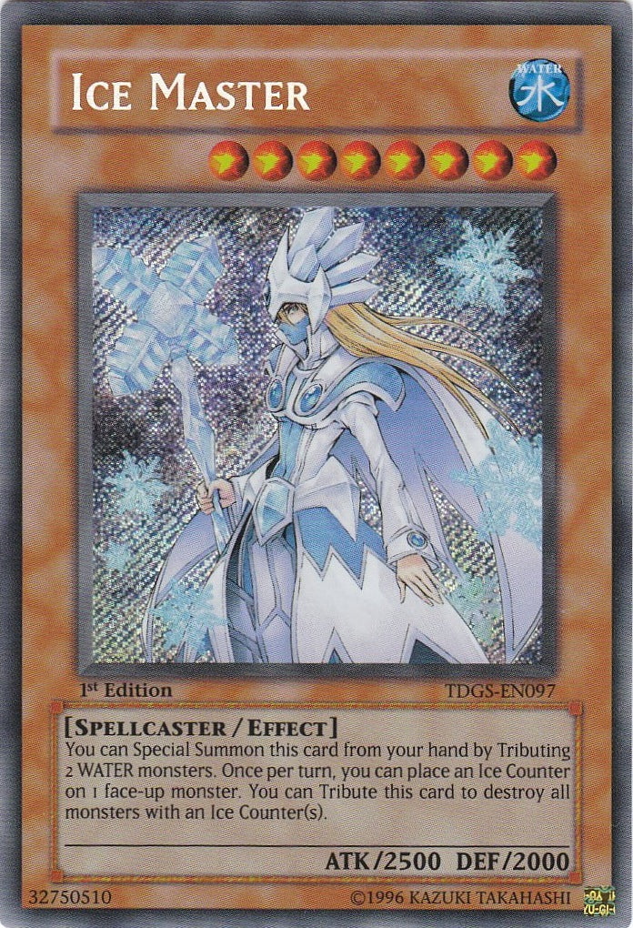 Ice Master [TDGS-EN097] Secret Rare | Odin's Place