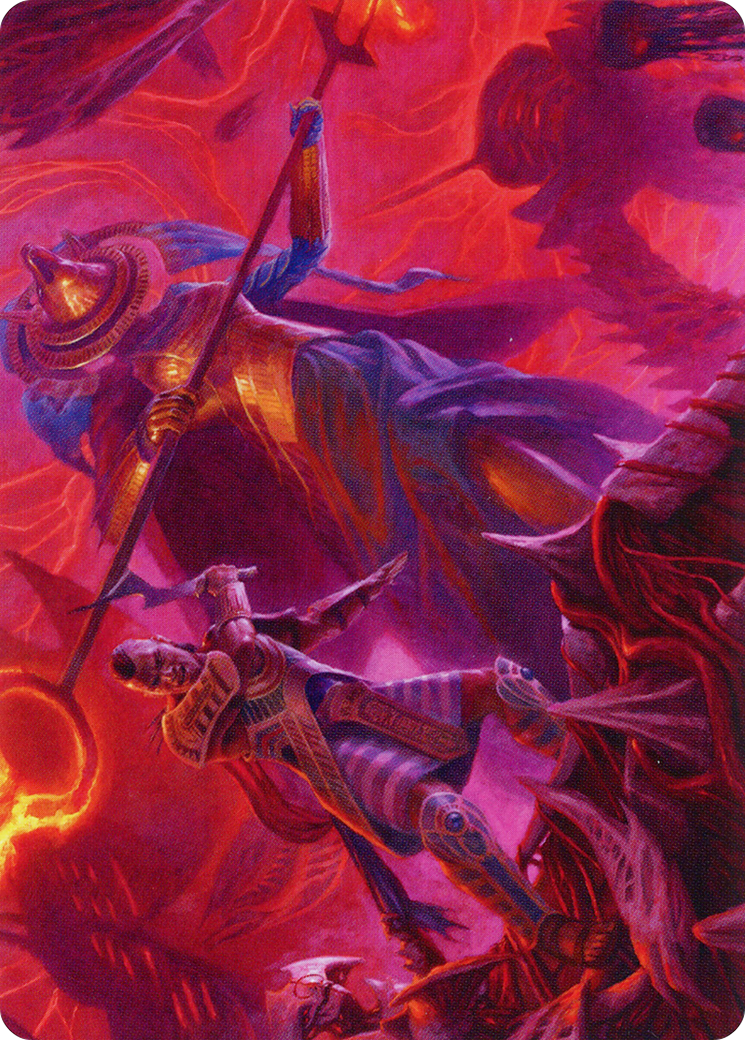 Djeru and Hazoret Art Card [March of the Machine Art Series] | Odin's Place
