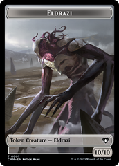 Eldrazi // Knight Double-Sided Token [Commander Masters Tokens] | Odin's Place