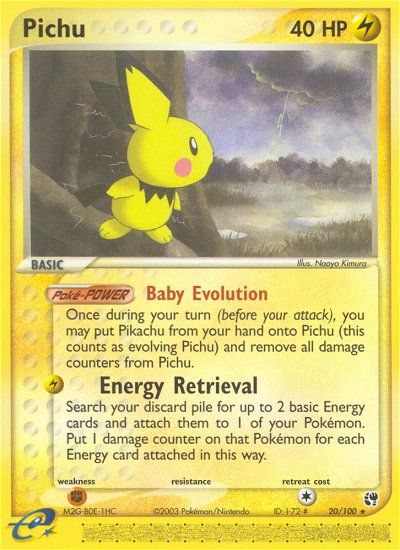 Pichu (20/100) [EX: Sandstorm] | Odin's Place
