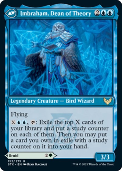 Kianne, Dean of Substance // Imbraham, Dean of Theory [Strixhaven: School of Mages Prerelease Promos] | Odin's Place