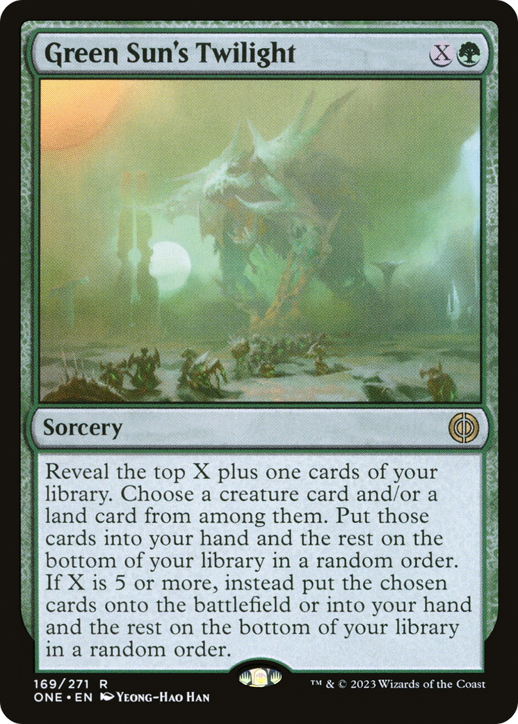 Green Sun's Twilight [Phyrexia: All Will Be One] | Odin's Place