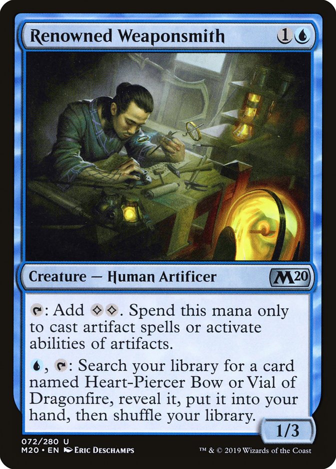 Renowned Weaponsmith [Core Set 2020] | Odin's Place