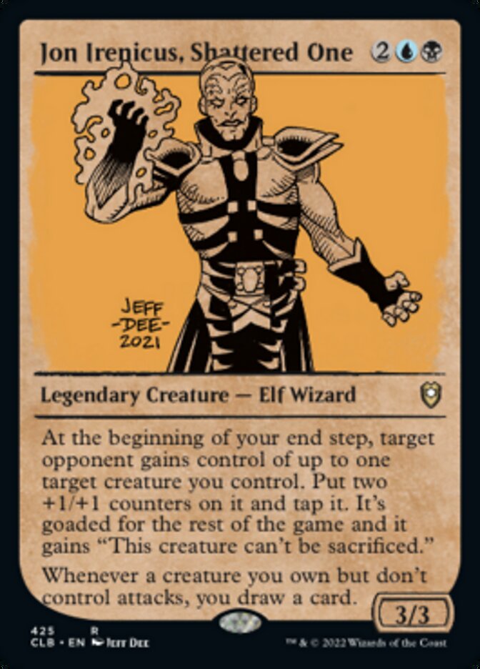 Jon Irenicus, Shattered One (Showcase) [Commander Legends: Battle for Baldur's Gate] | Odin's Place
