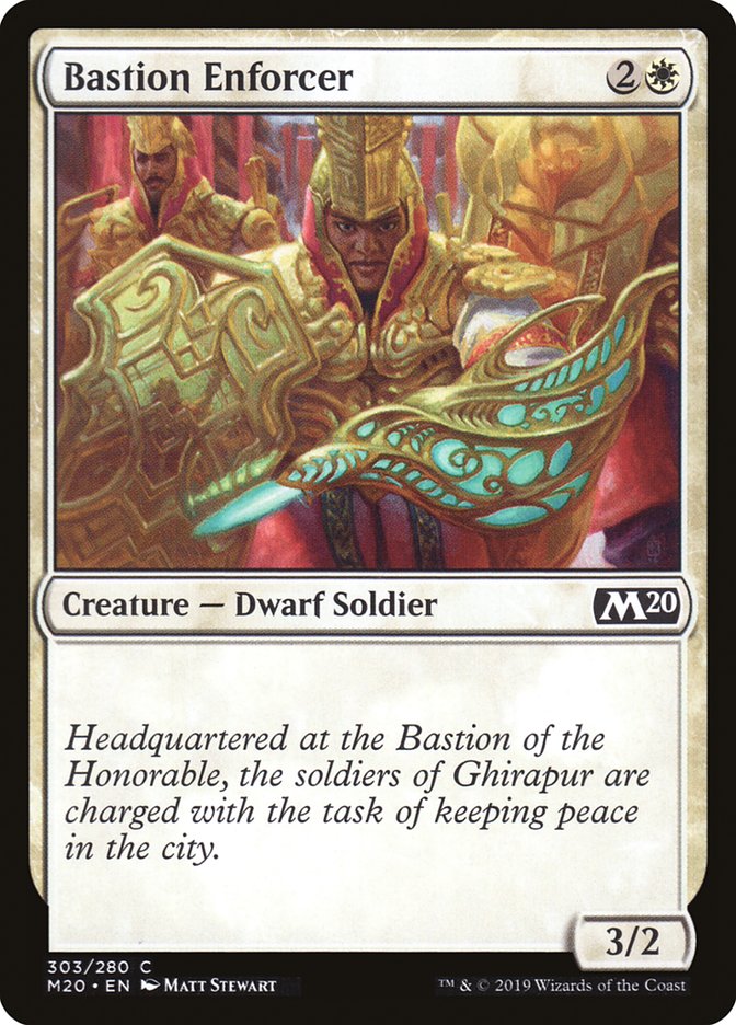 Bastion Enforcer [Core Set 2020] | Odin's Place