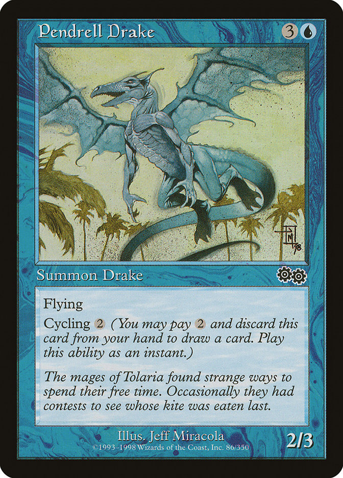 Pendrell Drake (86) [Urza's Saga] | Odin's Place