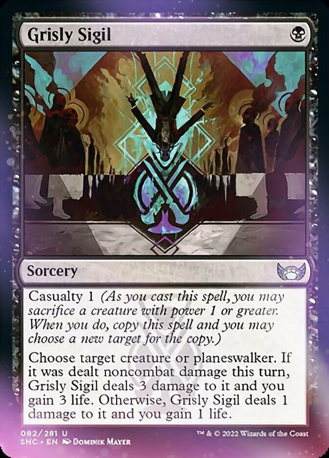 Grisly Sigil [Streets of New Capenna] | Odin's Place