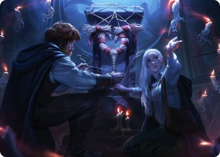 Faithful Mending Art Card [Innistrad: Midnight Hunt Art Series] | Odin's Place