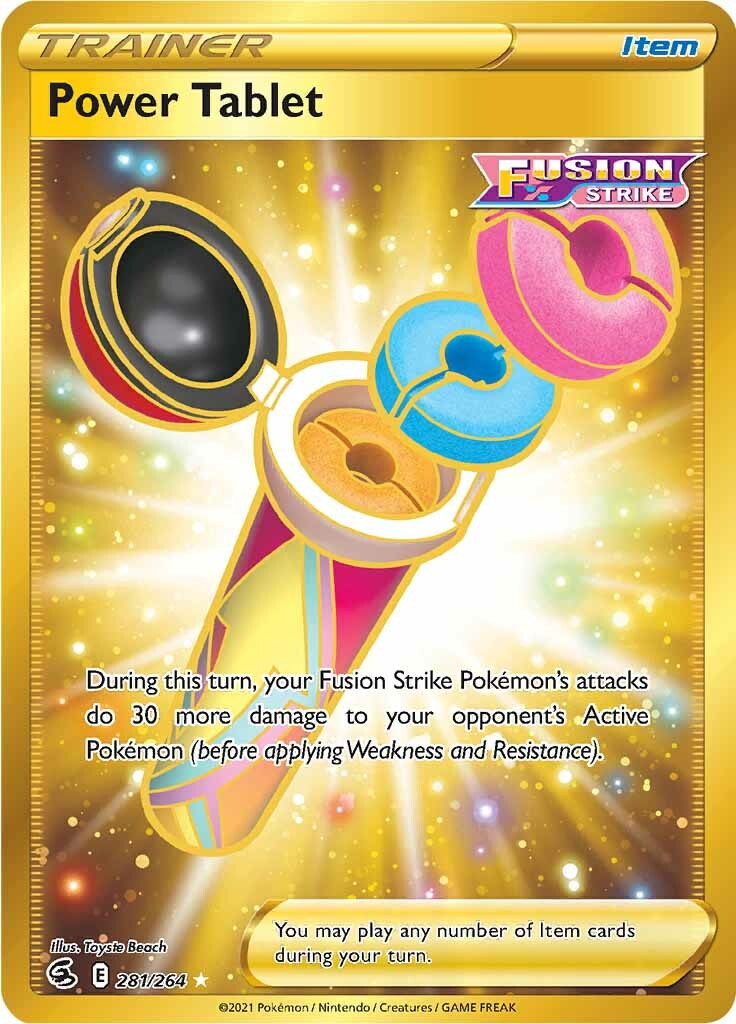 Power Tablet (281/264) [Sword & Shield: Fusion Strike] | Odin's Place