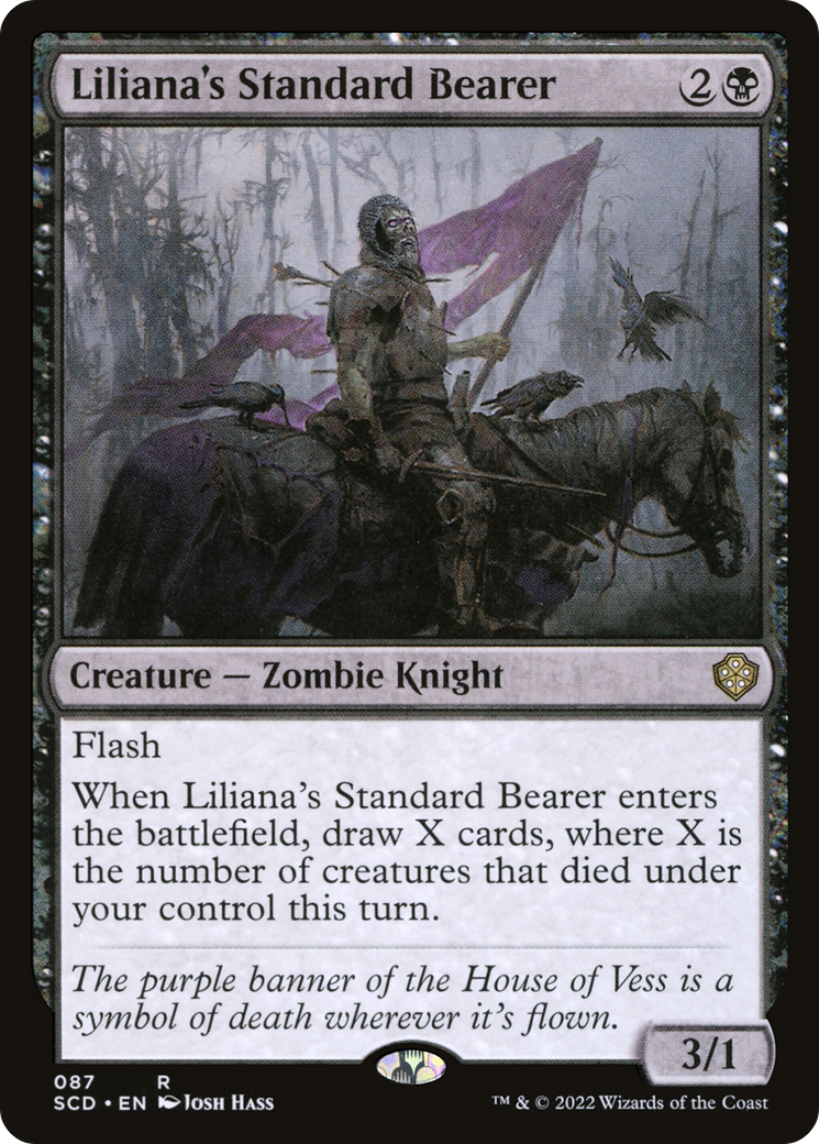 Liliana's Standard Bearer [Starter Commander Decks] | Odin's Place