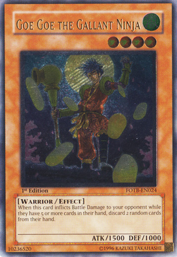Goe Goe the Gallant Ninja [FOTB-EN024] Ultimate Rare | Odin's Place