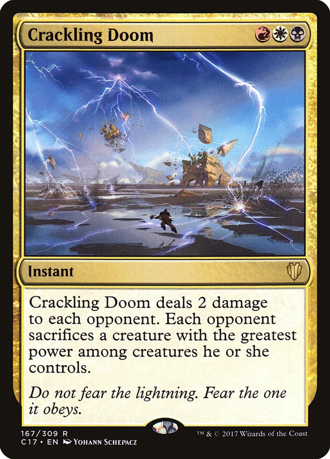 Crackling Doom (167) [Commander 2017] | Odin's Place