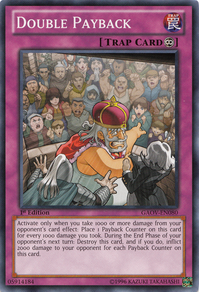 Double Payback [GAOV-EN080] Common | Odin's Place