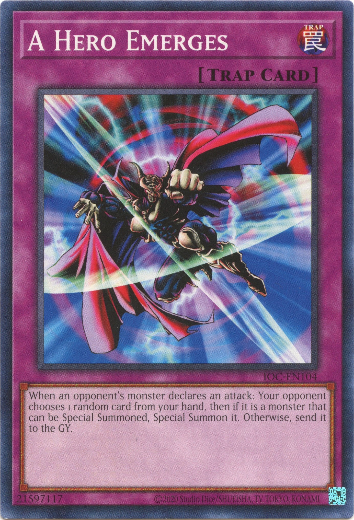 A Hero Emerges (25th Anniversary) [IOC-EN104] Common | Odin's Place