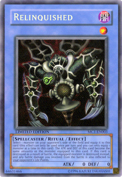 Relinquished [MC1-EN003] Secret Rare | Odin's Place
