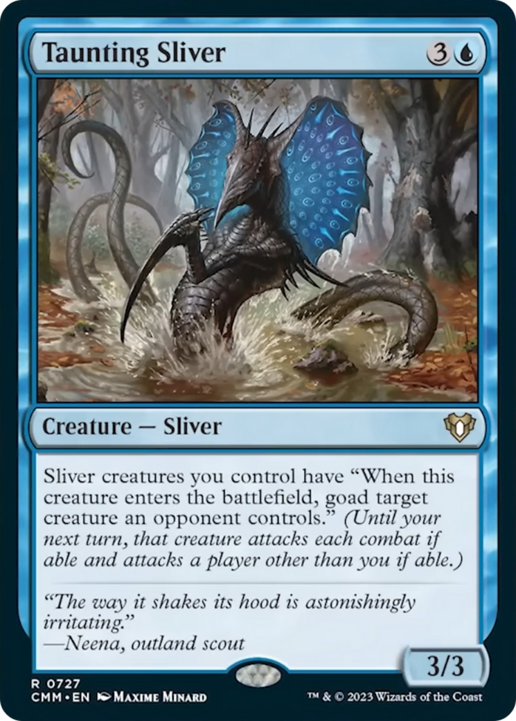 Taunting Sliver [Commander Masters] | Odin's Place