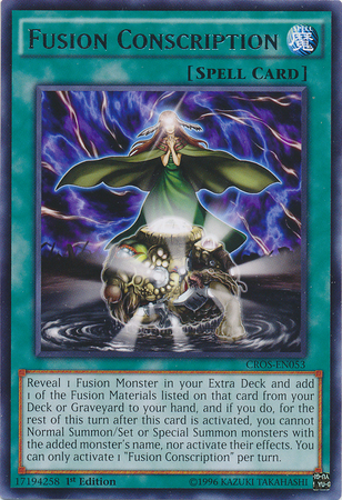 Fusion Conscription [CROS-EN053] Rare | Odin's Place