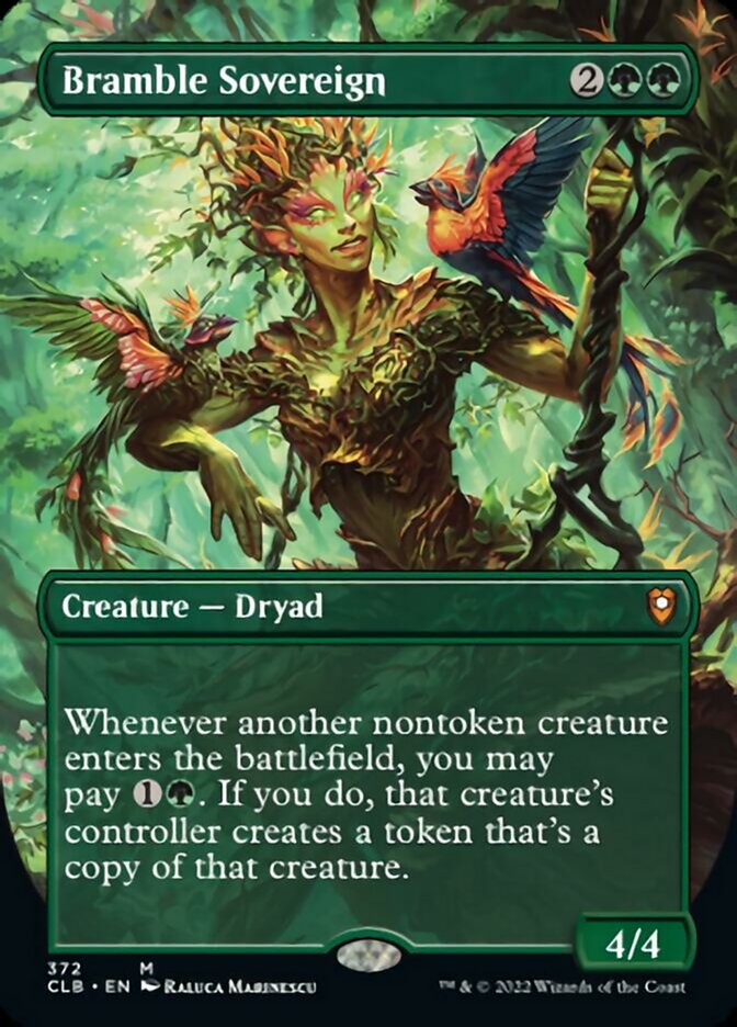 Bramble Sovereign (Borderless Alternate Art) [Commander Legends: Battle for Baldur's Gate] | Odin's Place