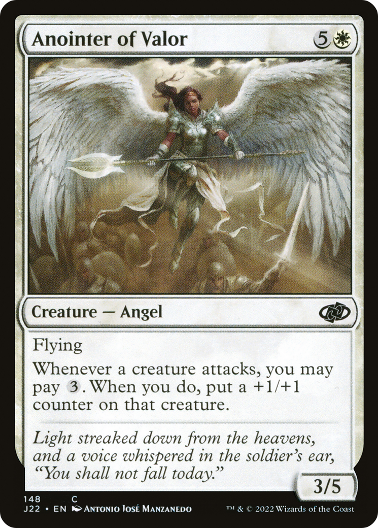 Anointer of Valor [Jumpstart 2022] | Odin's Place