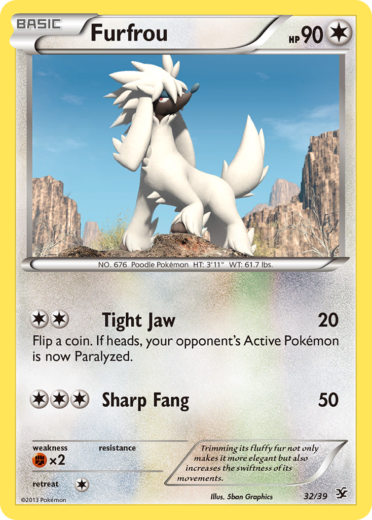Furfrou (32/39) [XY: Kalos Starter Set] | Odin's Place