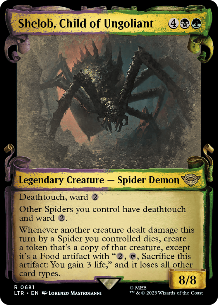 Shelob, Child of Ungoliant [The Lord of the Rings: Tales of Middle-Earth Showcase Scrolls] | Odin's Place