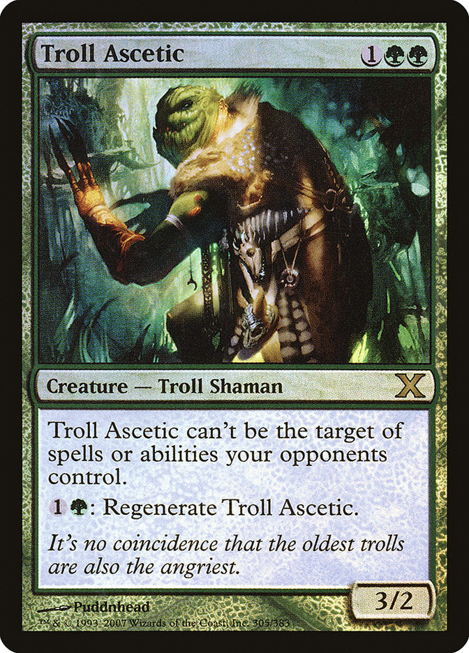 Troll Ascetic (Premium Foil) [Tenth Edition] | Odin's Place