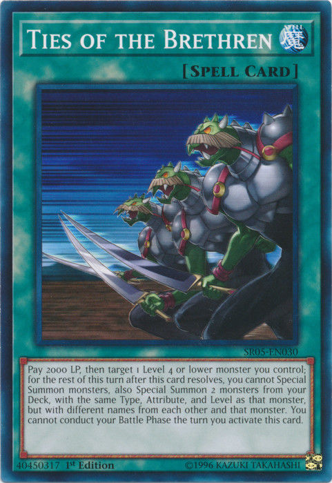 Ties of the Brethren [SR05-EN030] Common | Odin's Place