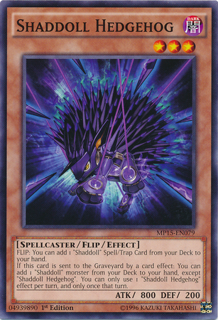 Shaddoll Hedgehog [MP15-EN079] Common | Odin's Place