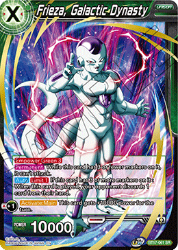 Frieza, Galactic Dynasty (BT17-061) [Ultimate Squad] | Odin's Place