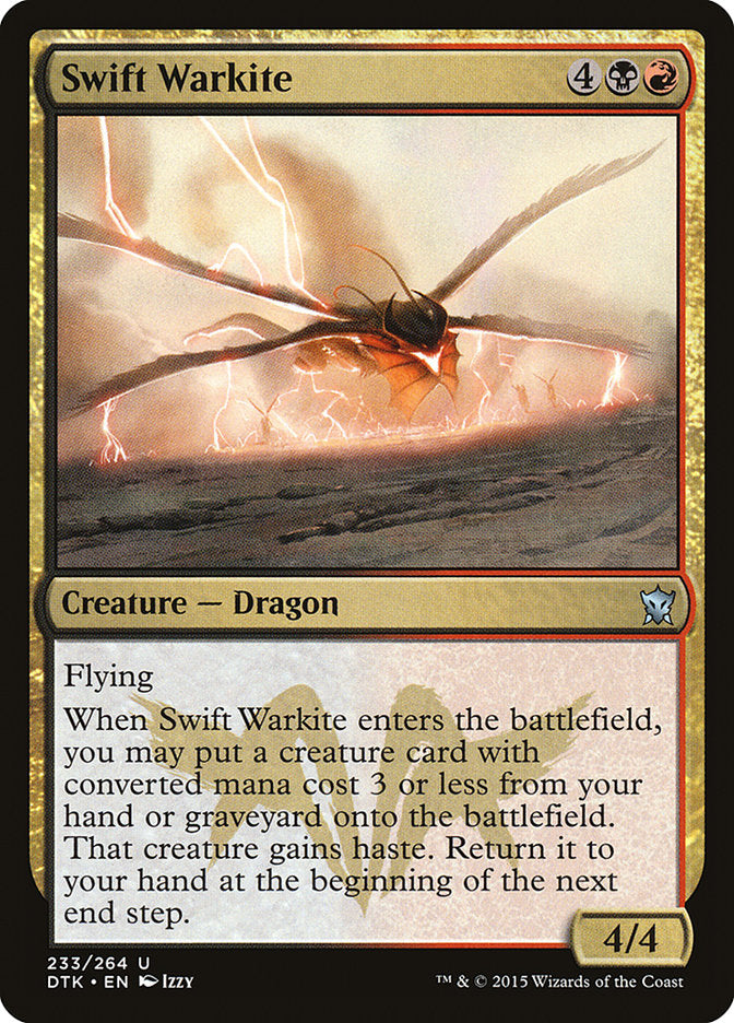 Swift Warkite (233) [Dragons of Tarkir] | Odin's Place