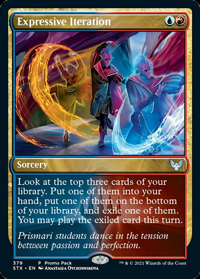 Expressive Iteration (Promo Pack) [Strixhaven: School of Mages Promos] | Odin's Place