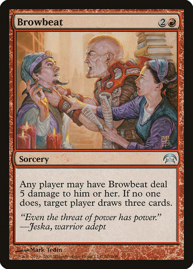 Browbeat (50) [Planechase] | Odin's Place