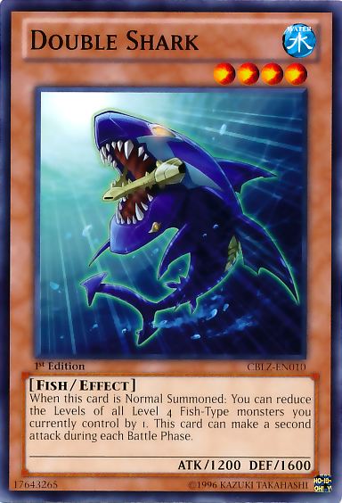Double Shark [CBLZ-EN010] Common | Odin's Place