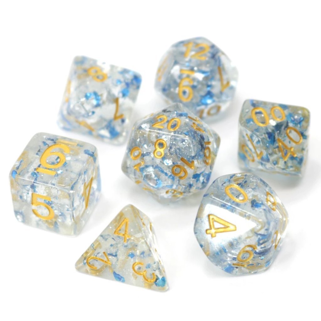 Dragon Dice Metallic Sapphire | Odin's Place