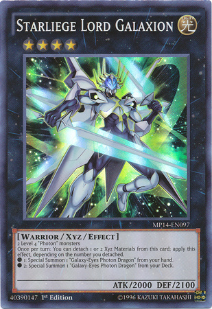 Starliege Lord Galaxion [MP14-EN097] Super Rare | Odin's Place