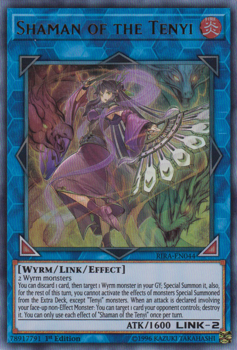 Shaman of the Tenyi [RIRA-EN044] Ultra Rare | Odin's Place