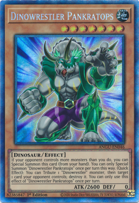 Dinowrestler Pankratops (Collector's Rare) [ANGU-EN046] Collector's Rare | Odin's Place