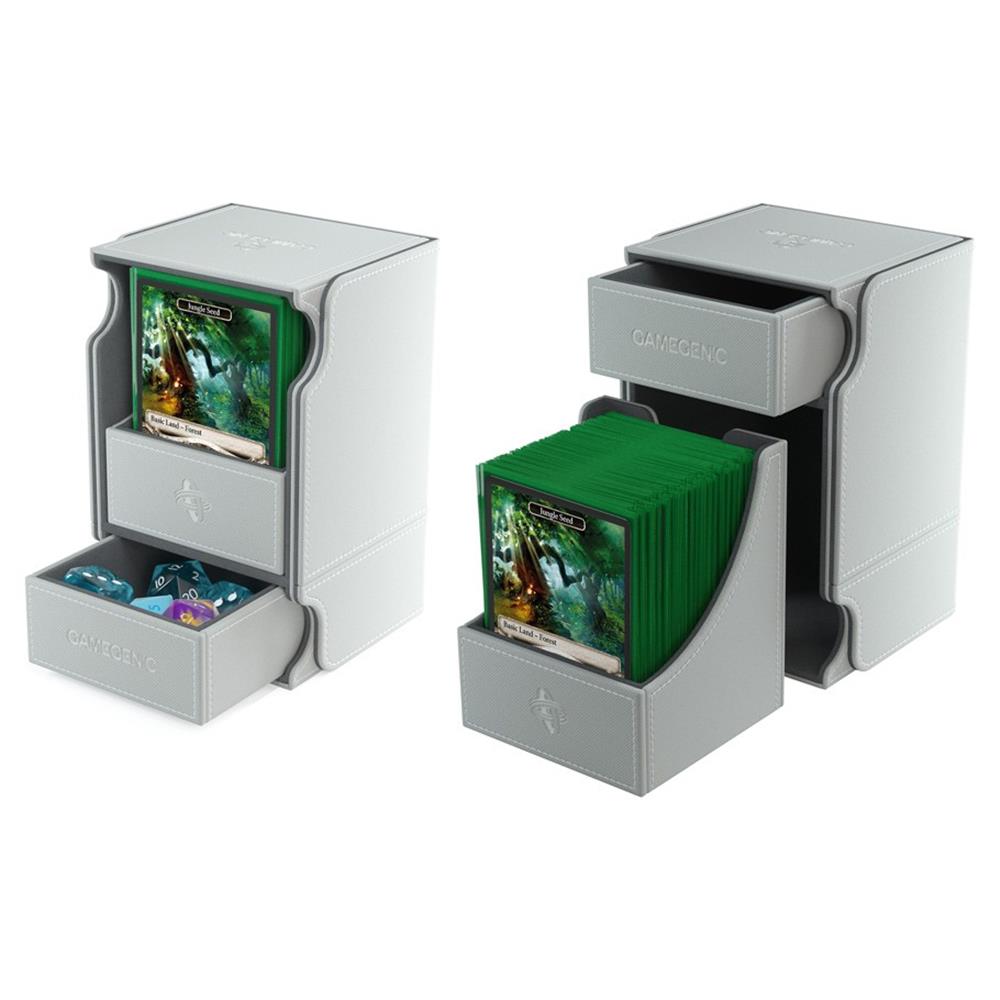 Gamegenic Watchtower 100+ Card Convertible Deck Box: White | Odin's Place