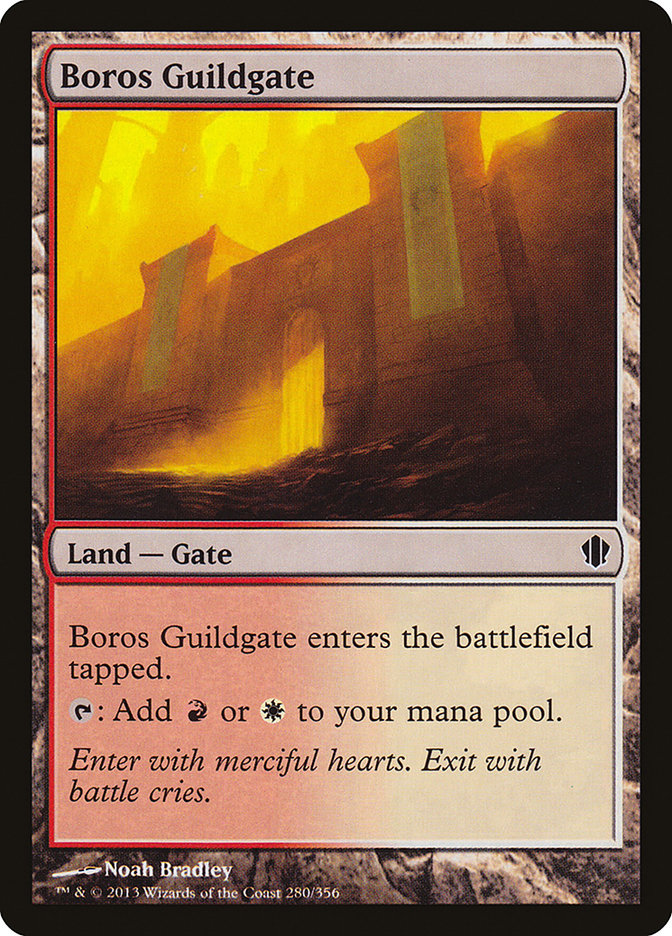 Boros Guildgate (280) [Commander 2013] | Odin's Place