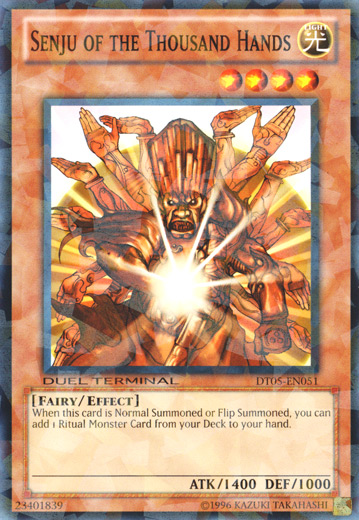 Senju of the Thousand Hands [DT05-EN051] Common | Odin's Place
