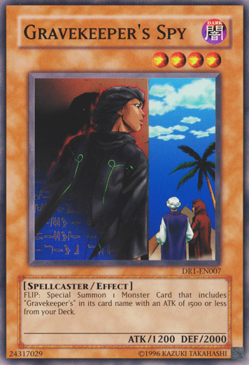 Gravekeeper's Spy [DR1-EN007] Common | Odin's Place