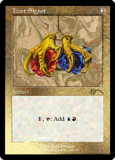 Izzet Signet (Retro) (Foil Etched) [Secret Lair Drop Series] | Odin's Place