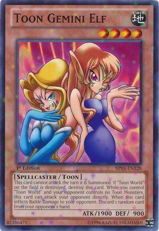 Toon Gemini Elf [BP01-EN128] Starfoil Rare | Odin's Place
